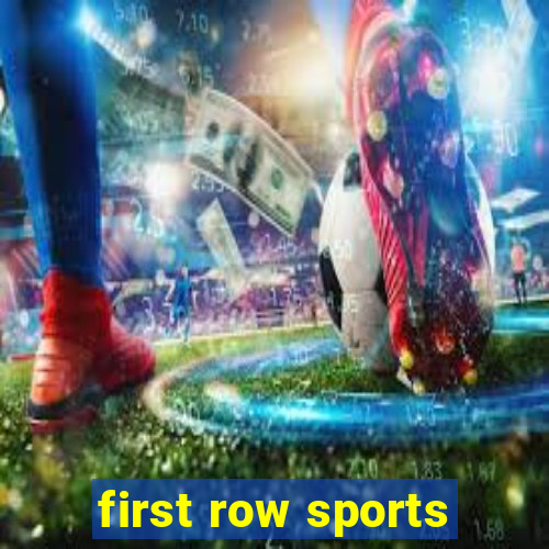 first row sports